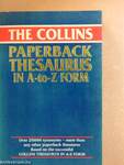 The Collins Paperback Thesaurus In A-to-Z Form