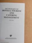 Dictionary of hotels, tourism and catering management