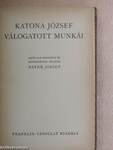 Katona József válogatott munkái