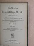 Shakespeares dramatische Werke 1-5., 7-8. (gótbetűs) (nem teljes)
