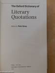 The Oxford Dictionary of Literary Quotations