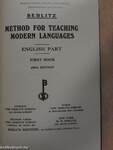 Method for Teaching Modern Languages I.