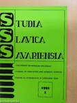 Studia Slavica Savariensia 1992./1.