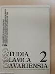 Studia Slavica Savariensia 1994./2