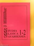 Studia Slavica Savariensia 1996./1-2.