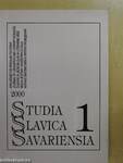 Studia Slavica Savariensia 2000./1