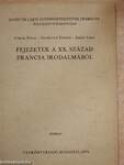 Fejezetek a XX. század francia irodalmából