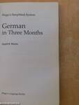 German in Three Months