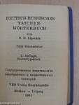 Deutsch-Russisches Taschenwörterbuch (minikönyv)