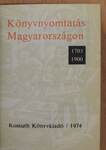 Könyvnyomtatás Magyarországon 1703-1900 (minikönyv) (számozott)