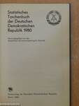 Statistisches Taschenbuch der Deutschen Demokratischen Republik 1980