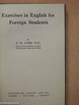 Exercises in English for Foreign Students