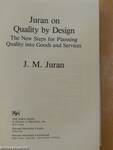 Juran on Quality by Design