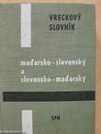 Madarsko-slovensky a slovensko-madarsky vreckovy slovník