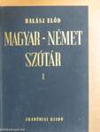 Magyar-német szótár I-II.