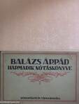 Balázs Árpád harmadik nótáskönyve