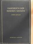 Handbuch Der Inneren Medizin I.1.