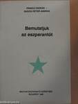 Bemutatjuk az eszperantót