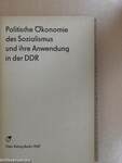 Politische Ökonomie des Sozialismus und ihre Anwendung in der DDR