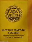 Huszadik tanévünk küszöbén