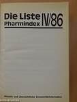 Die Liste Pharmindex IV/86