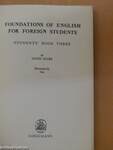 Foundations of English for foreign students - Students' Book 3.
