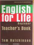 English for Life - Beginner - Teacher's Book - CD-vel