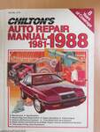 Chilton's Auto Repair Manual 1981-1988