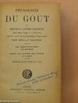 Physiologie du Gout 