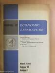 The Journal of Economic Literature - March 1969