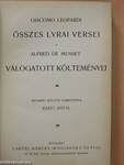 Giacomo Leopardi összes lyrai versei/Alfred de Musset válogatott költeményei