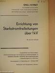 Errichtung von Starkstromfreileitungen über 1kV