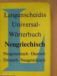Langenscheidts Universal-Wörterbuch Neugriechisch