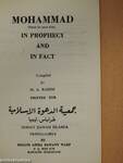 Mohammad in prophecy and in fact