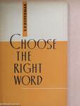 Choose The Right Word