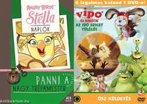 Angry Birds Sztella Naplók 2. - Panni, a nagy tréfamester + Ajándék VIPO és barátai-Az Idő Sziget túlélői 3.-as DVD - Ősz küldetés