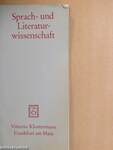 Sprach- und Literaturwissenschaft