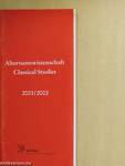 Altertumswissenschaft/Classical Studies 2001/2002