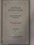 Erzählende Schriften von Arthur Schnitzler I.