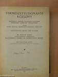 Természettudományi Közlöny 1933. január-december/Pótfüzetek a Természettudományi Közlönyhöz 1933. január-december