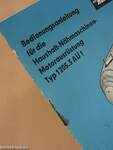 Bedienungsanleitung für die Haushalt-Nähmaschinen-Motorausrüstung