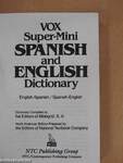 VOX Super-Mini Spanish and English Dictionary