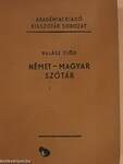 Német-magyar szótár