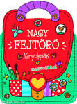 Nagy fejtörő - lányoknak matricákkal