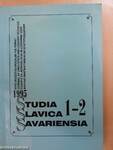 Studia Slavica Savariensia 1995/1-2.