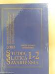 Studia Slavica Savariensia 2003./1-2.