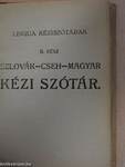 Magyar-szlovák-cseh/szlovák-cseh-magyar kézi szótár