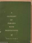 A glossary of phrases with prepositions
