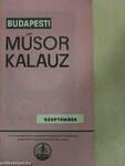 Budapesti Műsorkalauz 1972. szeptember