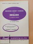 Modern Short Stories in English by American Authors